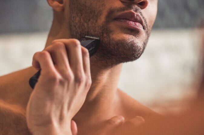 Removing Male Facial Hair