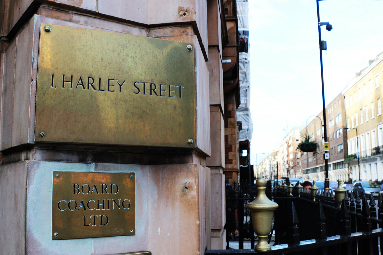 harley street sign 