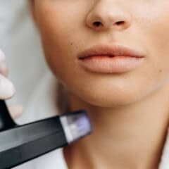 Skin tightening condition in page