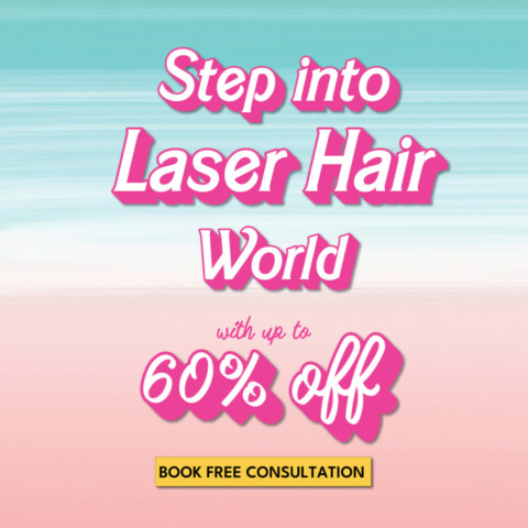 Step Into Laser Hair World with up to 60% Off