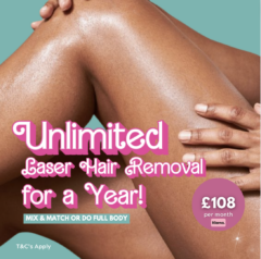 unlimited laser hair removal offer