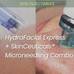 HydraFacial Express + SkinCeuticals® Microneedling Combo